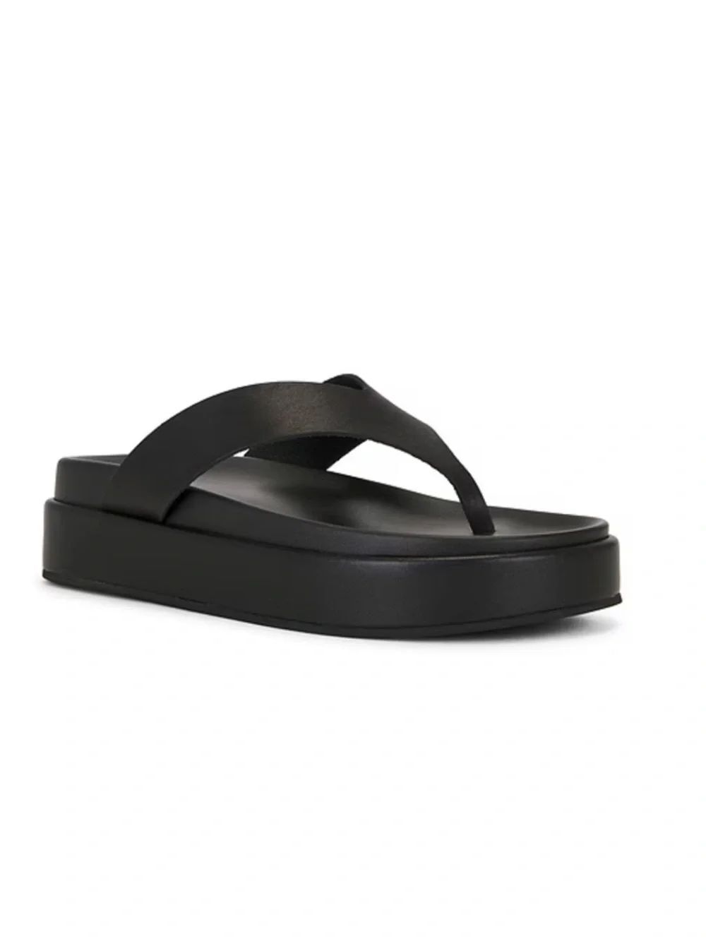 Revolve Tony Bianco Jetta Flatform Sandal in Black Tuscon